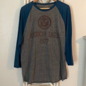 American Eagle 3/4 sleeve t-shirt